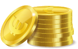 icona soldi del cashback vape risparmia e vola
